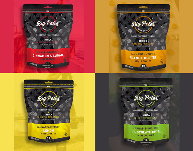 Big Pete's Indica Cookies 100mg 10 Pack - Insane Churro