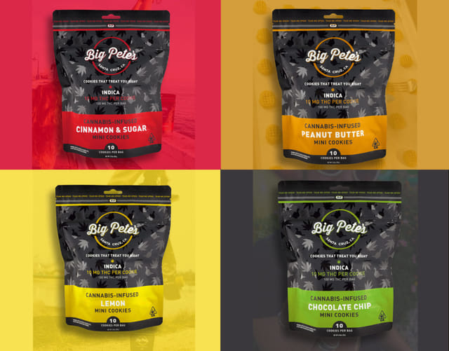 Big Pete's Indica Cookies 100mg 10 Pack - Insane Churro