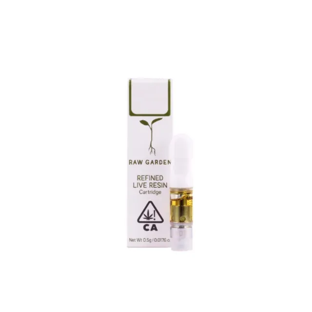 Raw Garden Half Live Resin Cartridge 500mg - Cherry Kush Breath