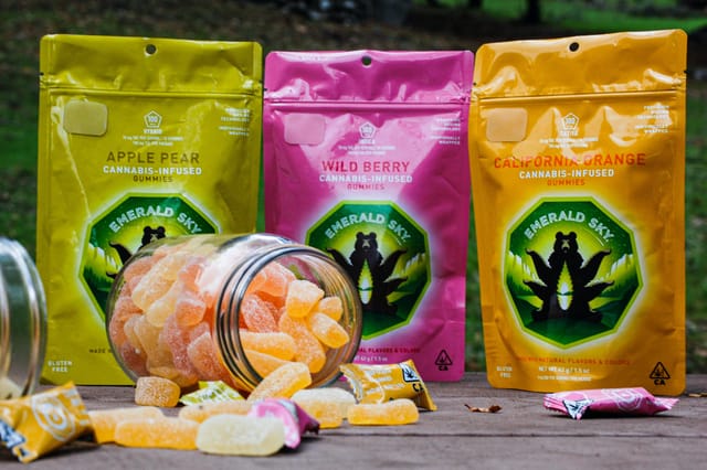 Emerald Sky Gummies 100mg - California Orange (S)