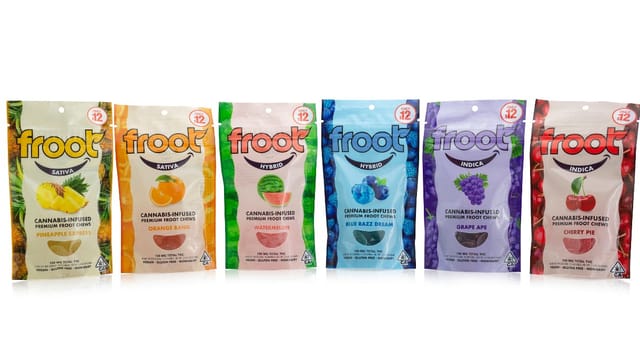 Froot - Blue Razz Dream 10 Pack Gummies - Froot - Blue Razz Dream 10 Pack Gummies