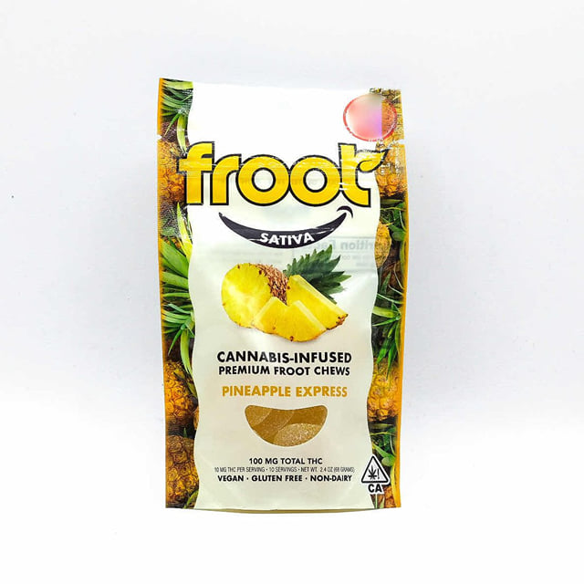 Froot Pineapple Express Gummies - 10pk