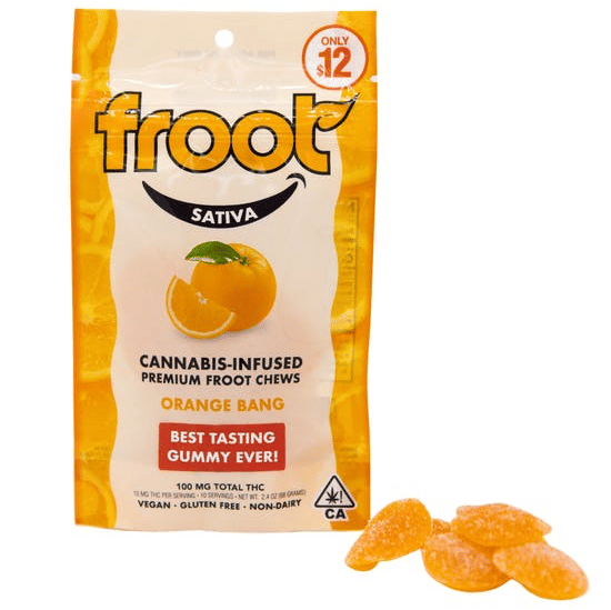 Froot Orange Bang Gummies - 10pk