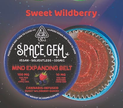 Sweet Wildberry Mind Expanding Belt 100mg