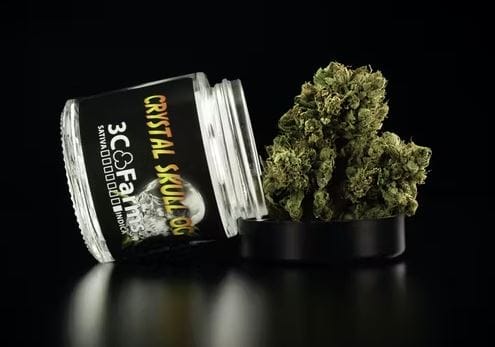 3C Farms - Crystal Skull OG 3.5g - 3C Farms - Crystal Skull OG 3.5g