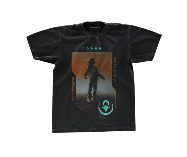 Moonland | Crewneck Shirt (Grey, Black)