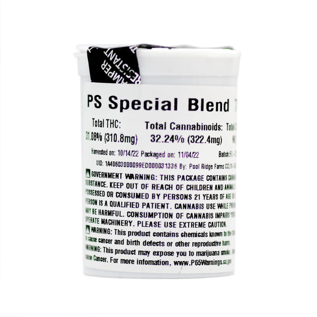 PS Special Blend 28% 7g **B2G1 EVERYDAY** - Quarter
