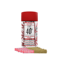 STRAWBERRY COUGH - 40's PREROLL MULTI PACK .5G