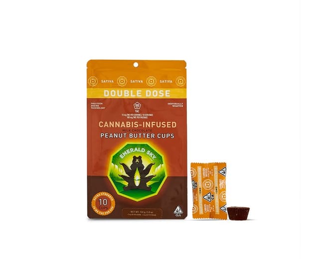 Peanut Butter Cups Sativa 10 Pack 100mg