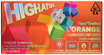 Highatus - L'Orange THC Sour Gummies - Highatus - L'Orange THC Sour Gummies