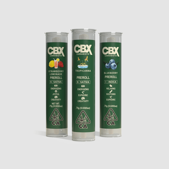CBX Blue Flame OG - .75g - Pre-Roll