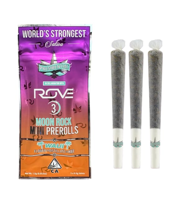 Waui Mini Moon Rock Preroll 3pk