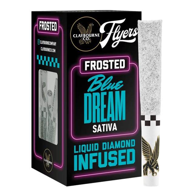 Blue Dream (2.5G) - Diamond Frosted Flyers Pre-Rolls