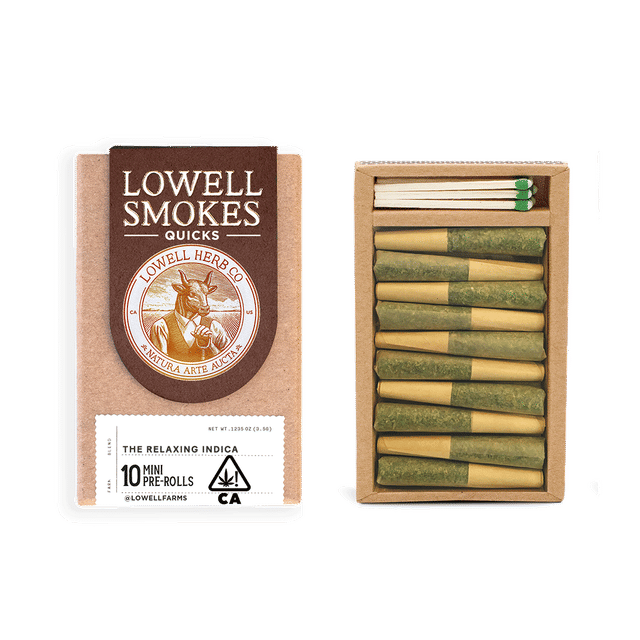 The Relaxing Indica Quicks Pre-Roll 10pk 3.5g