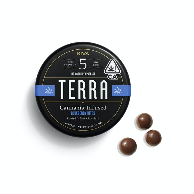 Terra Bites Milk Chocolate Blueberries