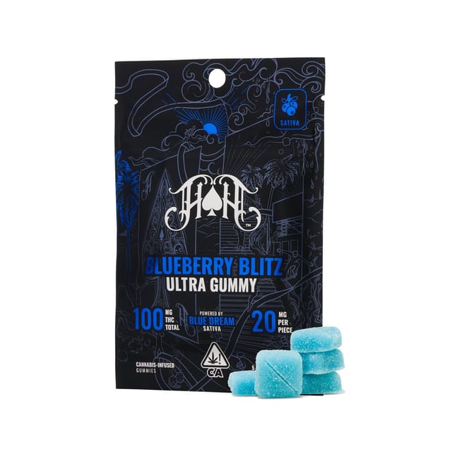 Blueberry Blitz Gummies 100mg