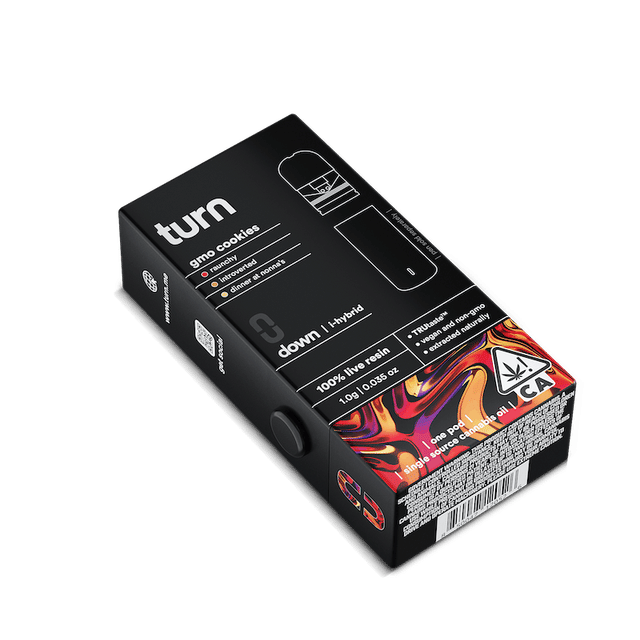 GMO Cookies (I/H) - Live Resin Pod 1g - GMO Cookies (I/H)