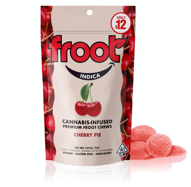 Cherry Pie Indica 100mg Gummies - 100mg Indica Gummies