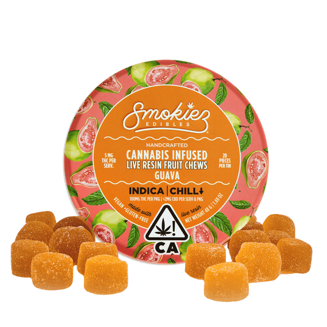 Sweet Guava | 100mg Live Resin Fruit Chews - SR - 176