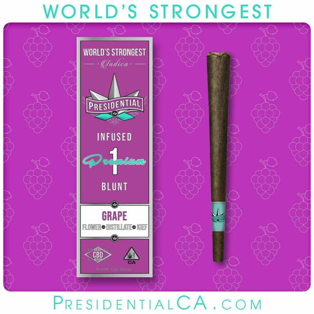 Grape - 1.5G Moon Rock Blunt - Grape (I)