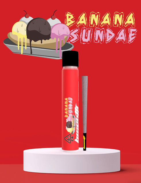 Singolo Banana Sundae Hash-Infused Pre-Roll