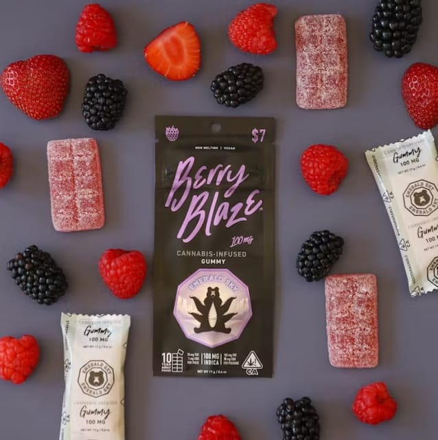 Berry Blaze Gummy 100mg - Gummy