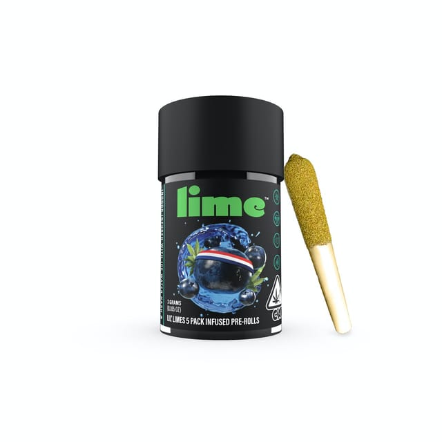 Blueberry Headband - Lil' Limes 5pk Pre Rolls *B2G1 EVERYDAY* - Blueberry Headband (H)