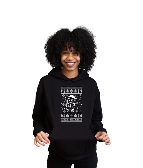 GC Gingerbread Crewneck - Black (XXXL)