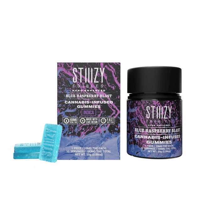 Blue Raspberry Blast | 100mg Gummies