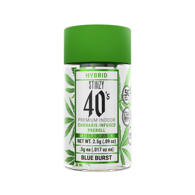 BLUE BURST - .5G 40's PREROLL MULTI PACK