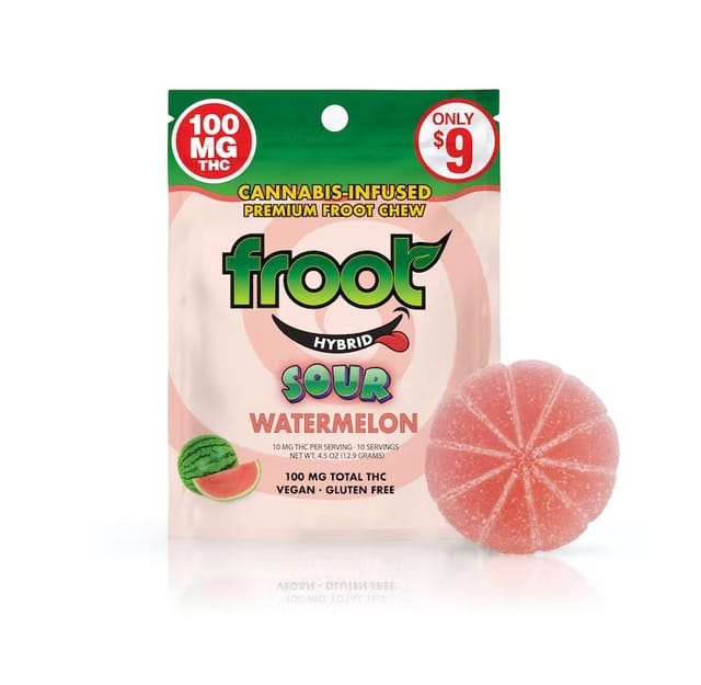 Sour Watermelon Chew 100mg