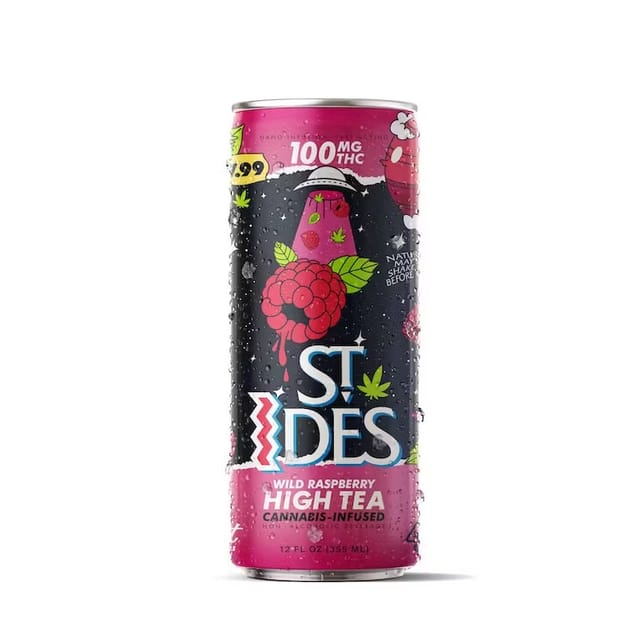 Wild Raspberry High Tea St. Ides 100mg