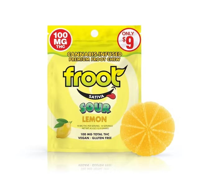 Sour Lemon Chew 100mg