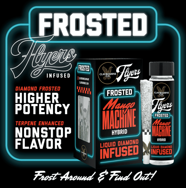 Flyers Frosted: Mango Machine 2pk .5g Pre-Rolls