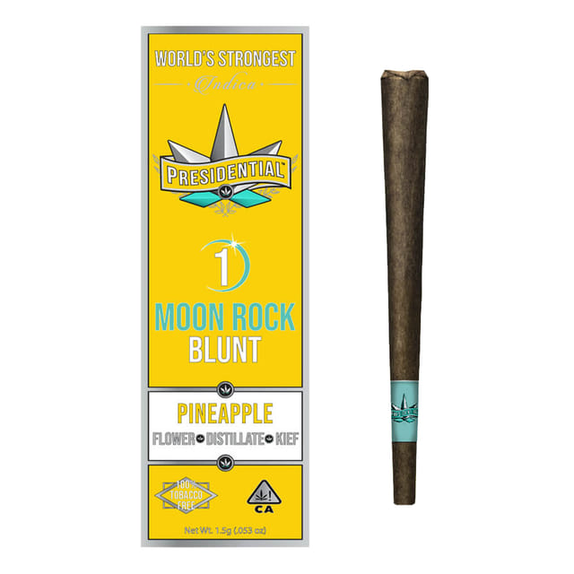 Pineapple (I/H) 1.5g Moon Rock Blunt - Pineapple (I/H) Moon Rock Blunt