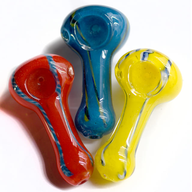 Medium 3"Glass Pipe - Medium 3" Pipe