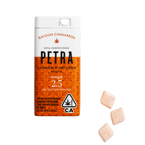Petra Saigon Cinnamon 1:1 CBD Mints - 40 Piece