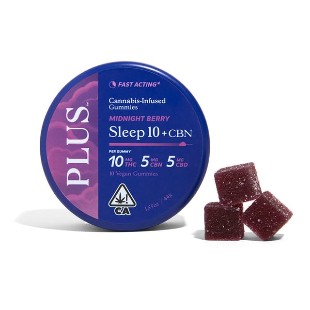 Midnight Berry 10:5:5 (THC:CBD:CBN) Gummies - Midnight Berry (Sleep)