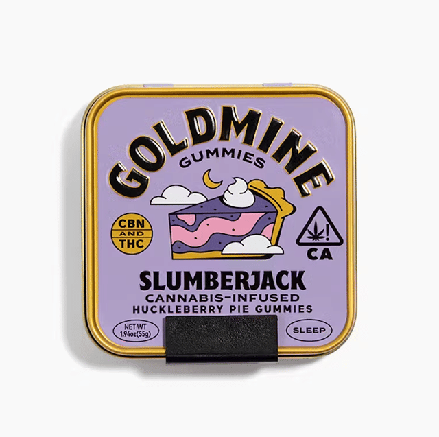 Goldmine: Slumberjack | Huckleberry Pie Tin - 100mg