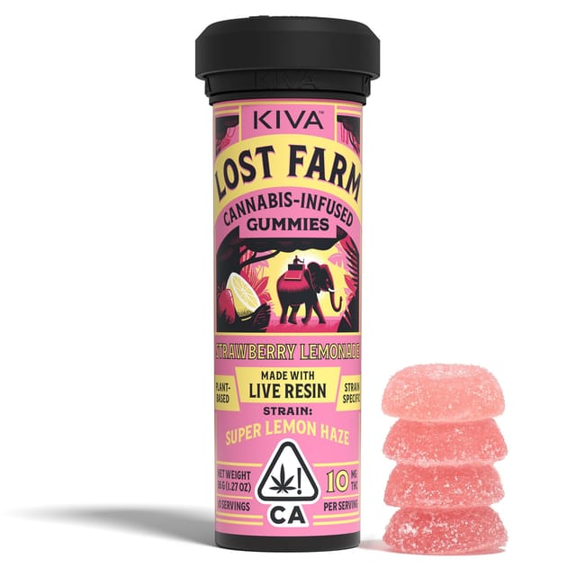 Strawberry Lemonade x Super Lemon Haze - Lost Farm Gummies - Strawberry Lemonade x Super Lemon Haze (S)