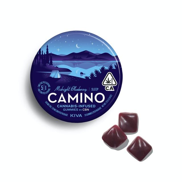 Midnight Blueberry 5:1 CBN Gummies - Camino - Midnight Blueberry (I)