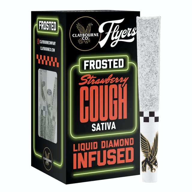 Strawberry Cough - Frosted Flyers - 5pk Infused Pre Rolls - Strawberry Cough 5pk (S)