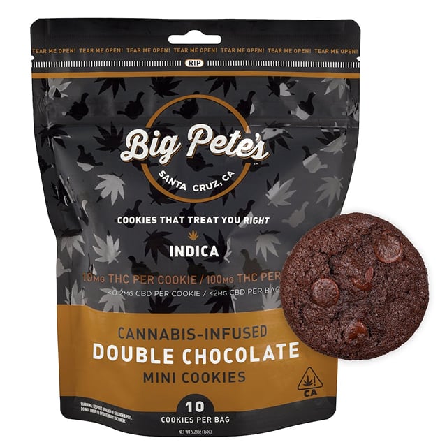 Double Chocolate Cookies Indica 10 Pack - 10mg 10 Pack