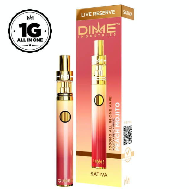 Peach Mojito 1g Live Reserve All In One Vape