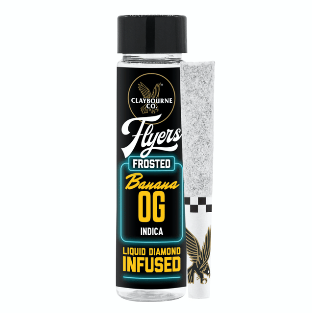 Flyers Frosted: Banana OG 2pk .5g Pre-Rolls