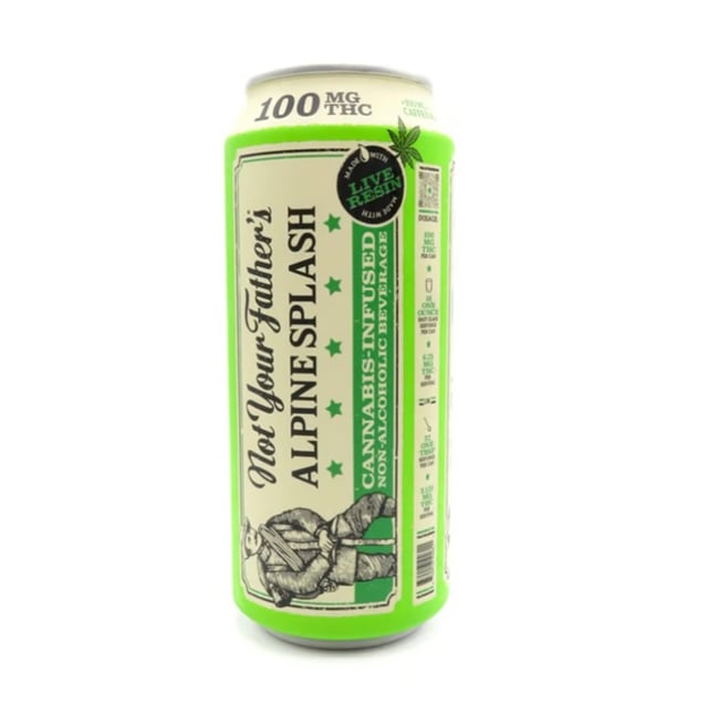 NYF Alpine Splash 16oz THC + Caffeine - Can