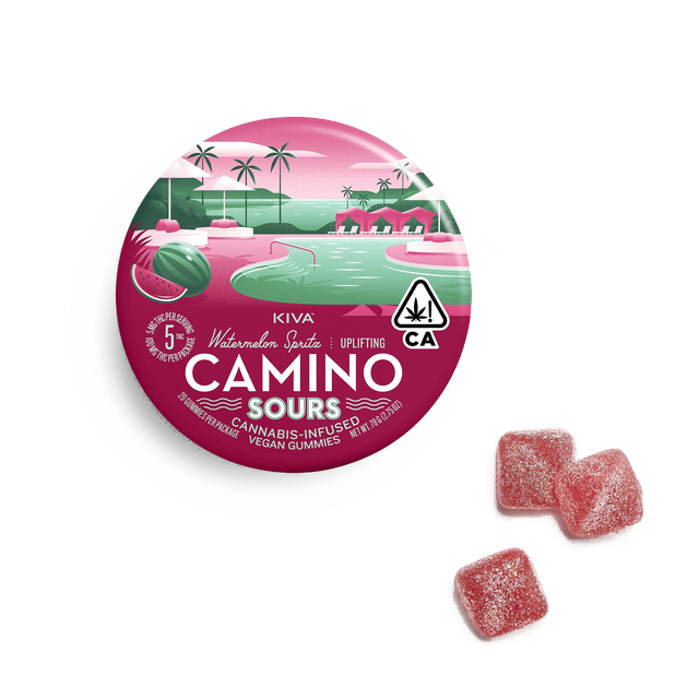Camino Sours Watermelon Spritz "Uplifting" Gummies - 10 Gummies