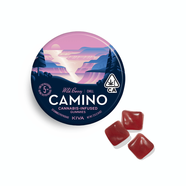 Camino Wild Berry "Chill" Gummies - 20 Gummies