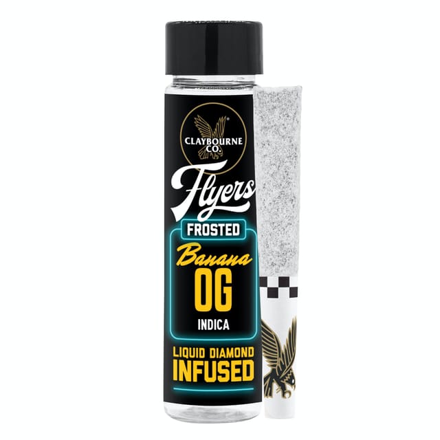 Banana OG Frosted Flyers 2pk Prerolls 1g