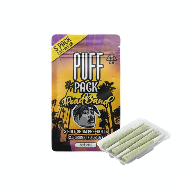 Headband OG 2.5g 5-Preroll Pack - Preroll Pack Hybrid